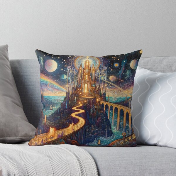 Item preview, The Shining Halls of Asgard designed and sold by Stoneflower-Art.