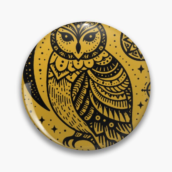 Item preview, Mystical Owl – Celestial Wisdom in Flight designed and sold by Roberta Calabrese.