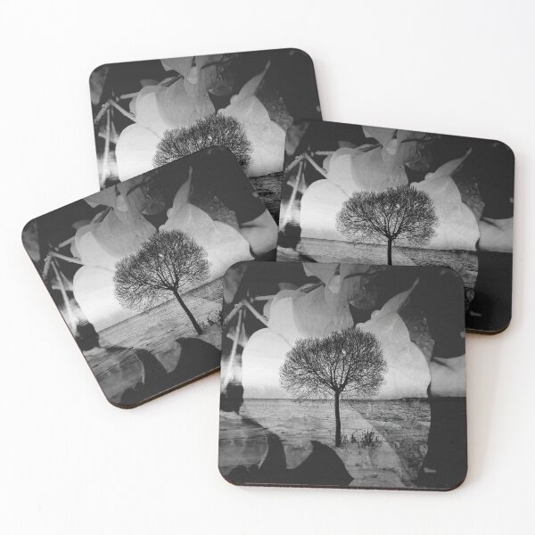 Item preview, Black and White Nature Photography Collage designed and sold by NickDedidis.