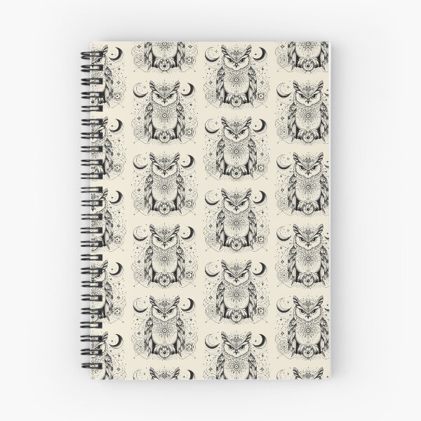 Item preview, Mystical Owl – Celestial Wisdom in Flight designed and sold by Roberta Calabrese.