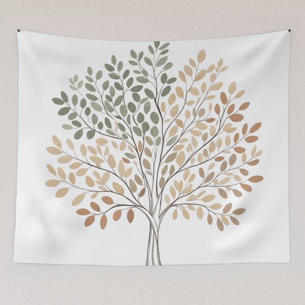 Item preview, "Two-Tone Tree Beauty" designed and sold by AIDreamCraft10.