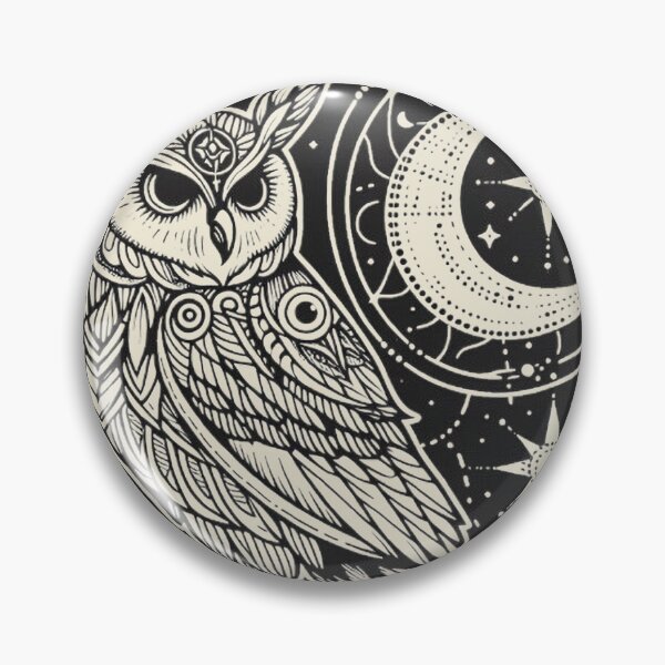 Item preview, Mystical Owl – Celestial Wisdom in Flight designed and sold by Roberta Calabrese.