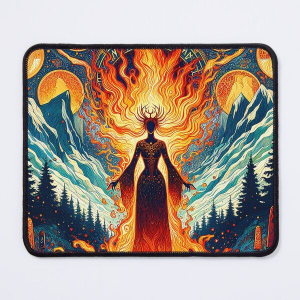 Item preview, Freya of the Fire designed and sold by Stoneflower-Art.