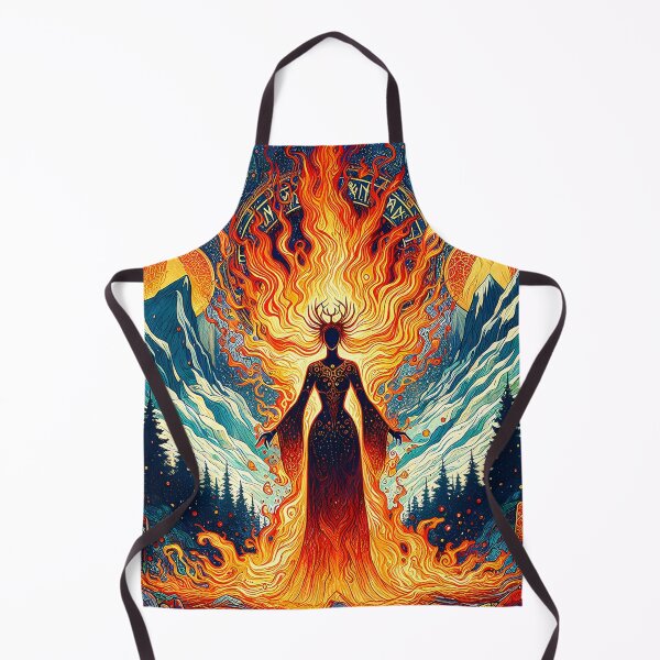 Item preview, Freya of the Fire designed and sold by Stoneflower-Art.