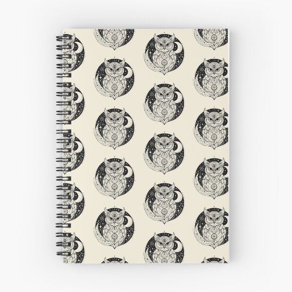 Item preview, Mystical Owl – Celestial Wisdom in Flight designed and sold by Roberta Calabrese.