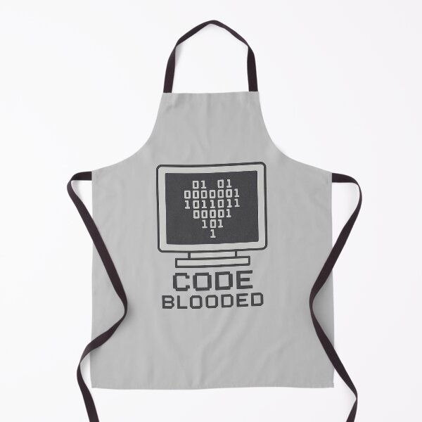 Item preview, Code Blooded – Binary Heart Tech Design for Programmers designed and sold by Bratak.