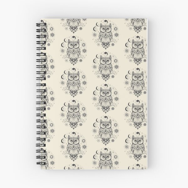Item preview, Mystical Owl – Celestial Wisdom in Flight designed and sold by Roberta Calabrese.