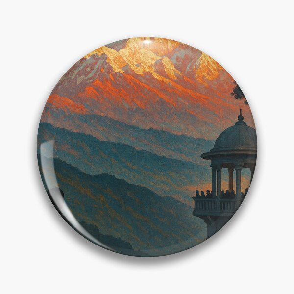 Item preview, Sunrise Over Kanchenjunga from Tiger Hill, Darjeeling designed and sold by Places On Earth.