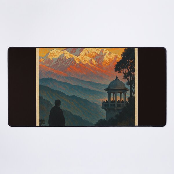 Item preview, Sunrise Over Kanchenjunga from Tiger Hill, Darjeeling designed and sold by Places On Earth.