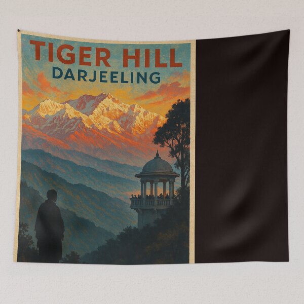 Item preview, Sunrise Over Kanchenjunga from Tiger Hill, Darjeeling designed and sold by Places On Earth.