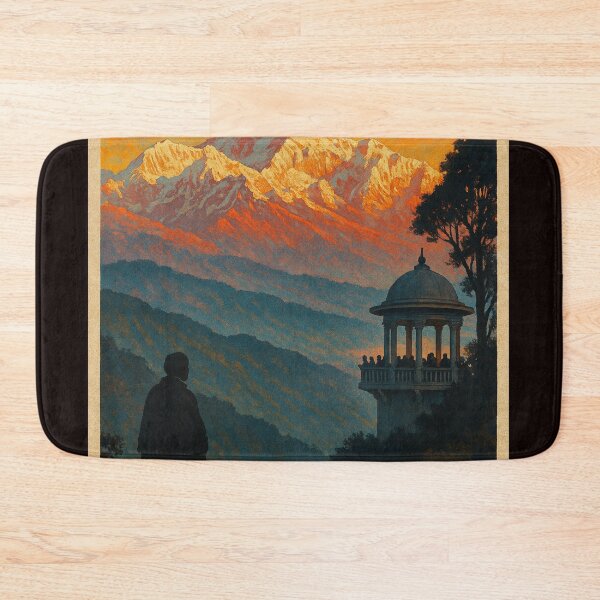 Item preview, Sunrise Over Kanchenjunga from Tiger Hill, Darjeeling designed and sold by Places On Earth.