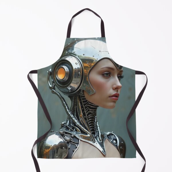 Item preview, Alius - Cyborg - Feminin Erotic Robot - Chrome - Futuristic - 1 designed and sold by SentientGallery.