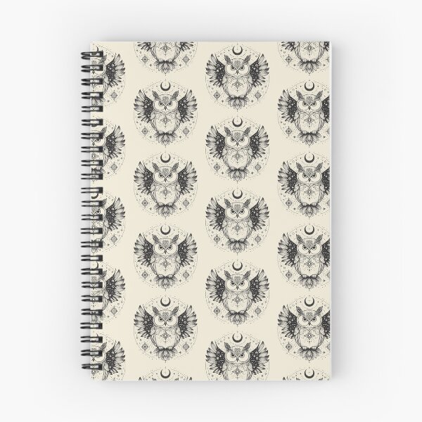 Item preview, Mystical Owl – Celestial Wisdom in Flight designed and sold by Roberta Calabrese.