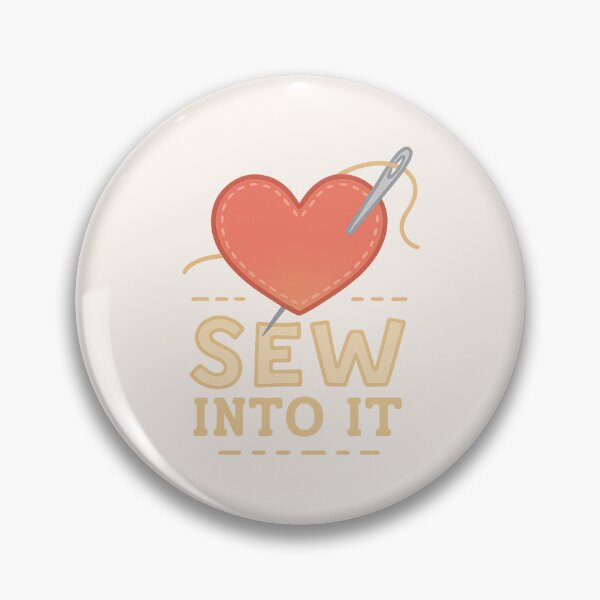 Item preview, Sew Into It – Cute Embroidery-Inspired Sewing Pun Design designed and sold by Bratak.