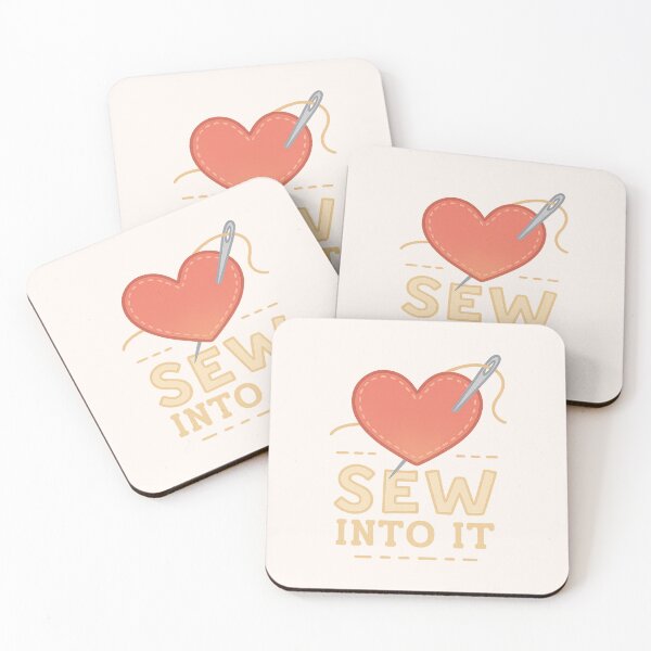 Item preview, Sew Into It – Cute Embroidery-Inspired Sewing Pun Design designed and sold by Bratak.