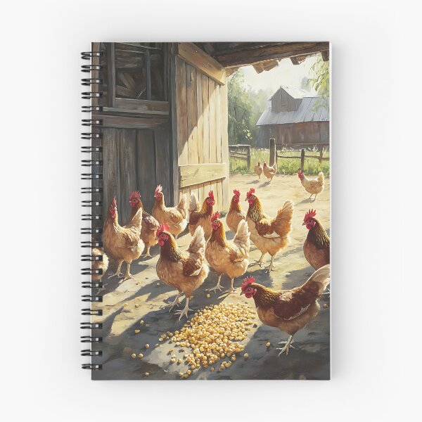 Item preview, Farmcore Aesthetic: Chickens Pecking Corn designed and sold by bapupa.