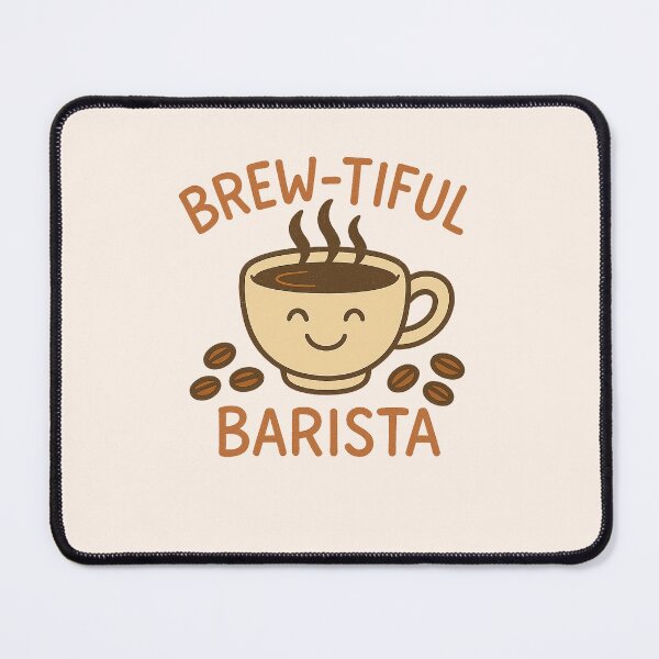 Item preview, Brew-tiful Barista – Smiling Coffee Cup with Transparent Background designed and sold by Bratak.