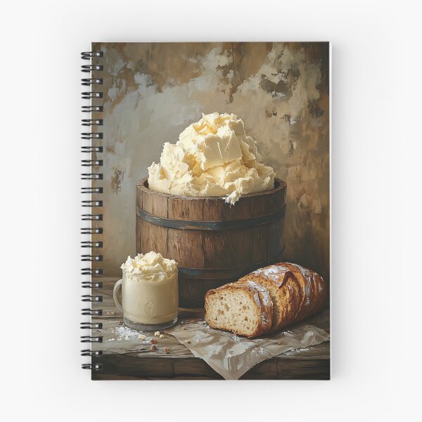 Item preview, Farmcore Aesthetic: Rustic Homemade Butter designed and sold by bapupa.