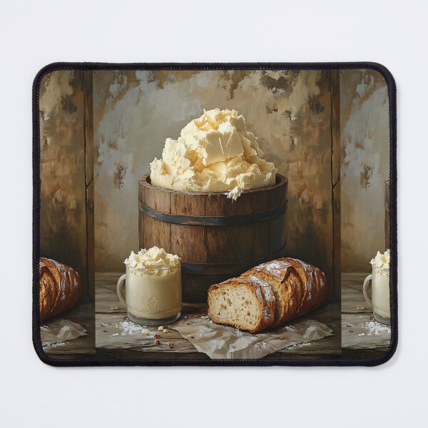 Item preview, Farmcore Aesthetic: Rustic Homemade Butter designed and sold by bapupa.