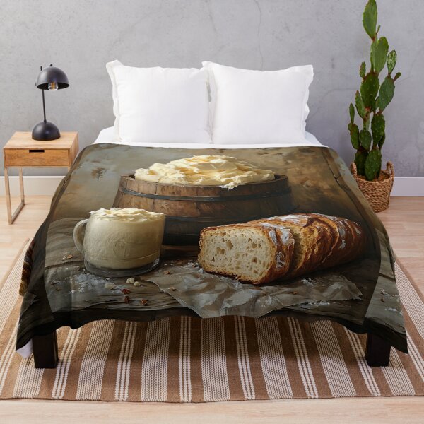 Item preview, Farmcore Aesthetic: Rustic Homemade Butter designed and sold by bapupa.