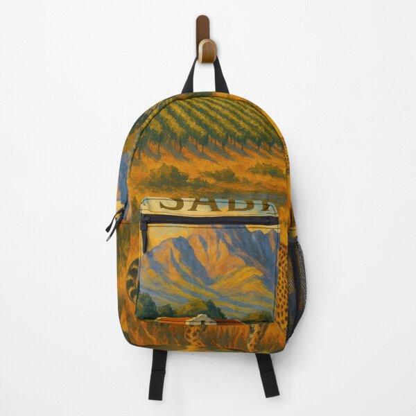Item preview, Leopard and Elephant Roaming South African Winelands designed and sold by Places On Earth.