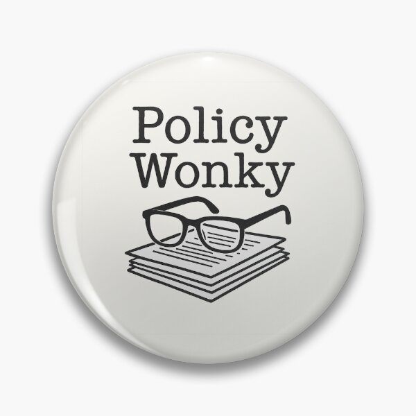 Item preview, Politics Wonky – Nerdy Politics Stack with Typewriter Font designed and sold by Bratak.