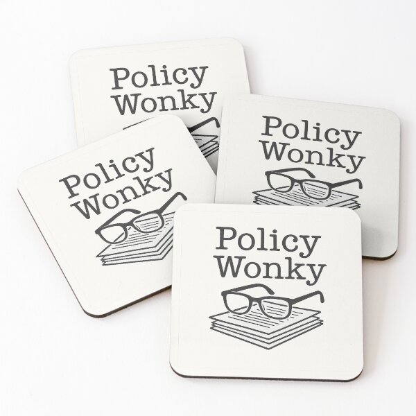 Item preview, Politics Wonky – Nerdy Politics Stack with Typewriter Font designed and sold by Bratak.