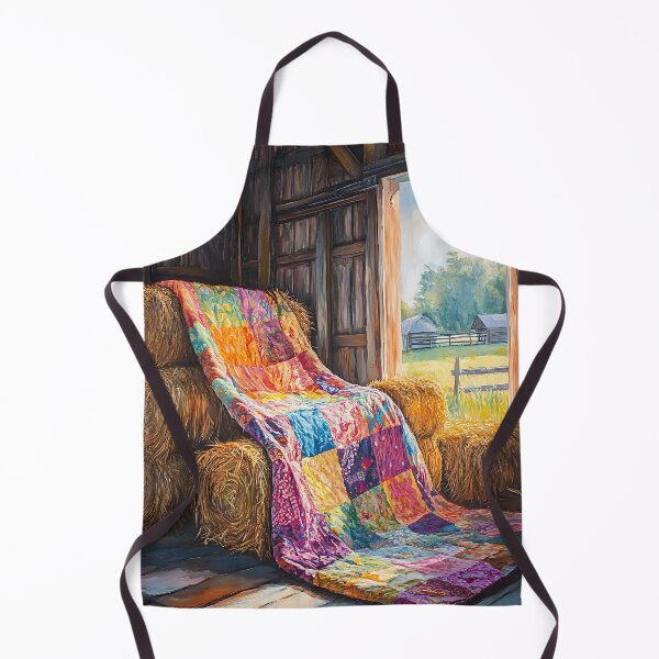 Item preview, Farmcore Aesthetic: Patchwork Quilt Hay Bale designed and sold by bapupa.