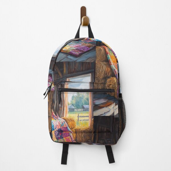 Item preview, Farmcore Aesthetic: Patchwork Quilt Hay Bale designed and sold by bapupa.