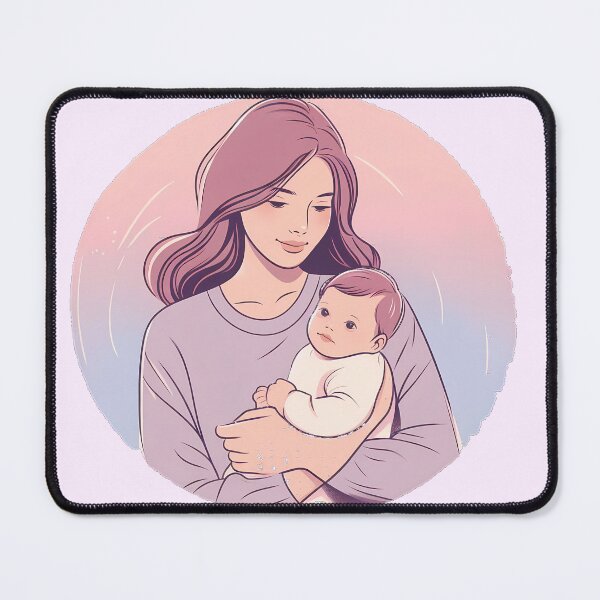 Item preview, Mother and baby designed and sold by TetragramArt.