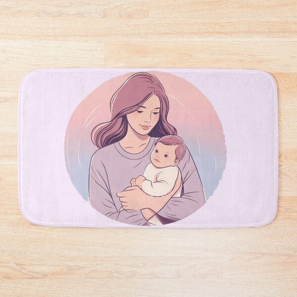 Item preview, Mother and baby designed and sold by TetragramArt.