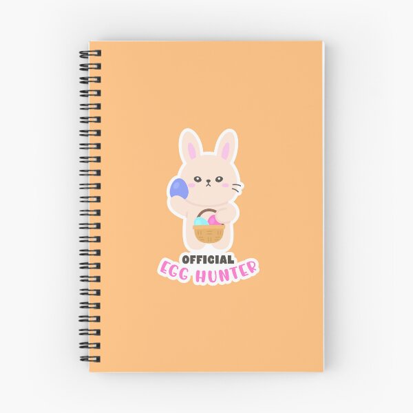 Artikelvorschau, Osterhase mit Korb und bunten Eiern – Offizieller Eierjäger Sticker entworfen und verkauft von BubiStudio.