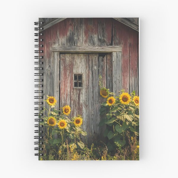Item preview, Farmcore Aesthetic: Sunflowers at the Barn Door designed and sold by bapupa.