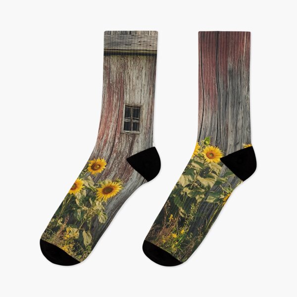 Item preview, Farmcore Aesthetic: Sunflowers at the Barn Door designed and sold by bapupa.