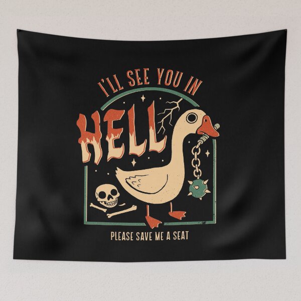 Item preview, Goose Warning designed and sold by DinoMike.