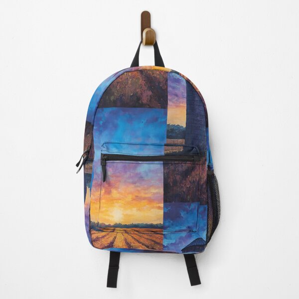 Item preview, Farmcore Aesthetic: Sunrise Silo Landscape designed and sold by bapupa.
