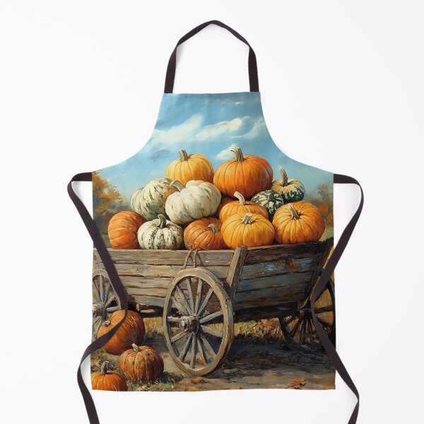 Item preview, Farmcore Aesthetic: Autumn Pumpkin Wagon designed and sold by bapupa.