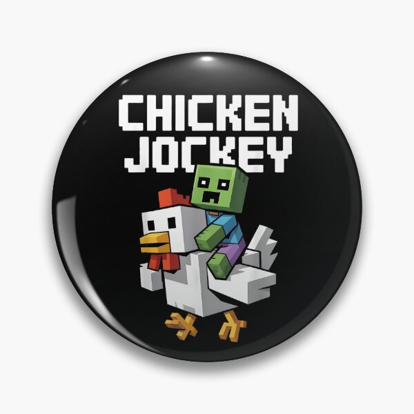 Item preview, chicken jockey-Zombie Pixel- Art Zombie Gamer -Funny  designed and sold by BornBorn.