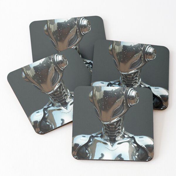 Item preview, Alius - Cyborg - Feminin Erotic Robot - Chrome - Futuristic - 3 designed and sold by SentientGallery.