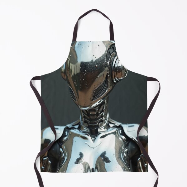Item preview, Alius - Cyborg - Feminin Erotic Robot - Chrome - Futuristic - 3 designed and sold by SentientGallery.