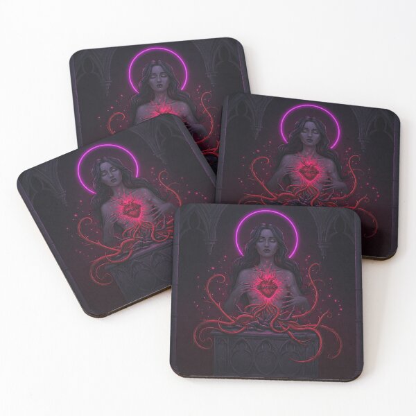 Item preview, Sacred Heart Priestess – Gothic Vision designed and sold by PixCthulhu.