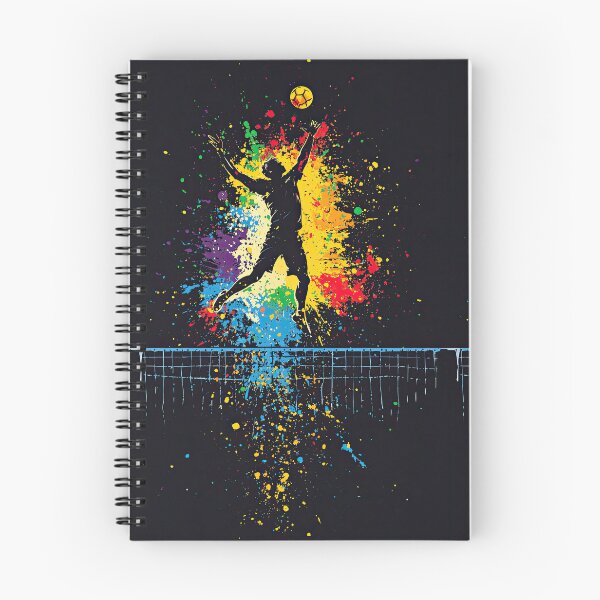 Item preview, Acrobat Spiking Ball Surrounded By Exploding Paint Colors designed and sold by Piotrek0001.