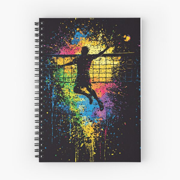 Item preview, Bold Athletic Jump Captured In Splash Art Style designed and sold by Piotrek0001.