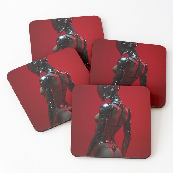 Item preview, Alius - Cyborg - Feminin Erotic Robot - Chrome - Futuristic - 4 designed and sold by SentientGallery.