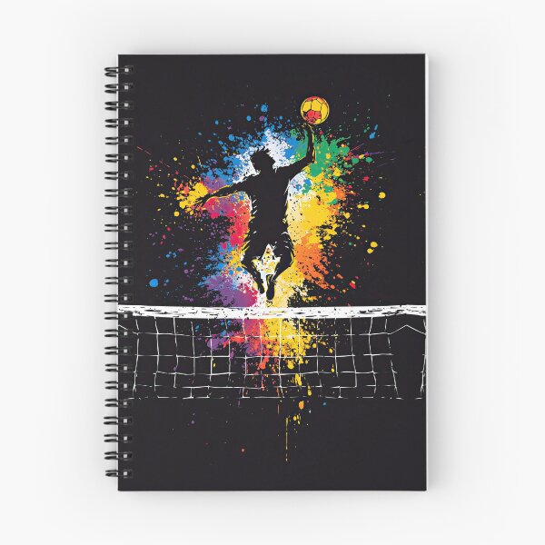 Item preview, High Flying Athlete Surrounded By Colorful Paint Chaos designed and sold by Piotrek0001.