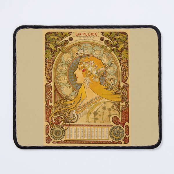 Item preview, La Plume vintage poster designed and sold by stevepaint.