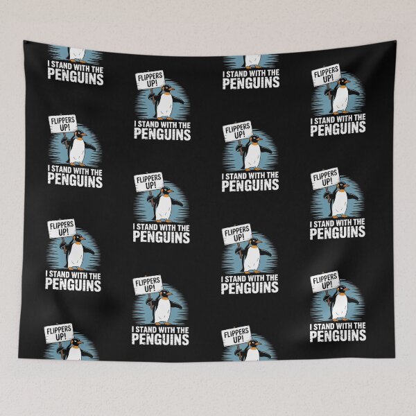 Item preview, I Stand With The Penguins designed and sold by AniArtPL.