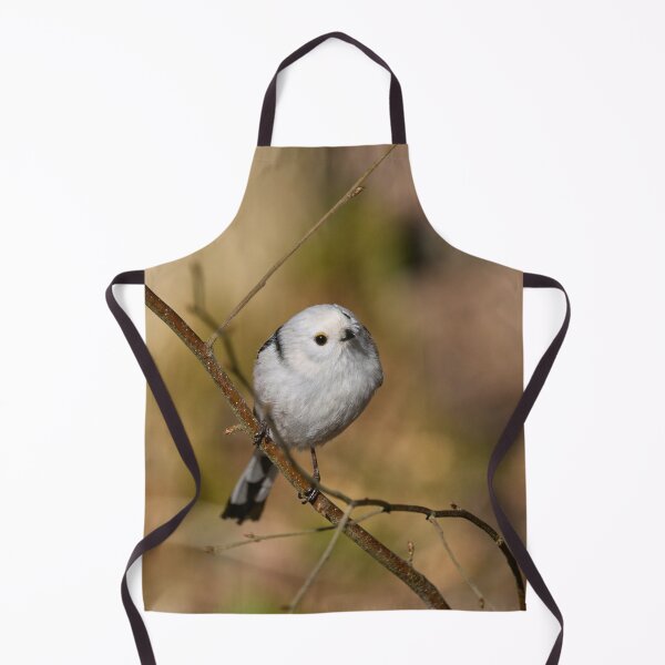 Item preview, Long-tailed tit on yellow ocher designed and sold by Jouko Lehto Photography.