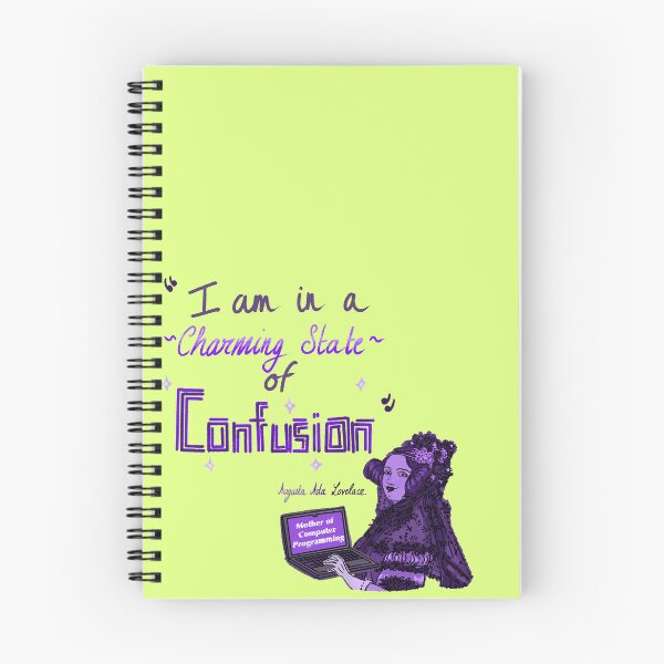 Item preview, "I am in a charming state of confusion" Augusta Ada Lovelace designed and sold by taty101.