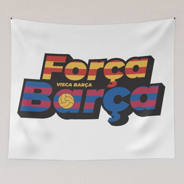 Item preview, FC Barcelona stickers designed and sold by Wolagno.